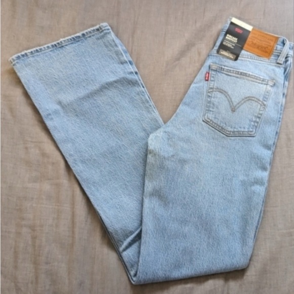 Levi's Ribcage High Rise Bootcut Jeans Samba Tango - Picture 4 of 4